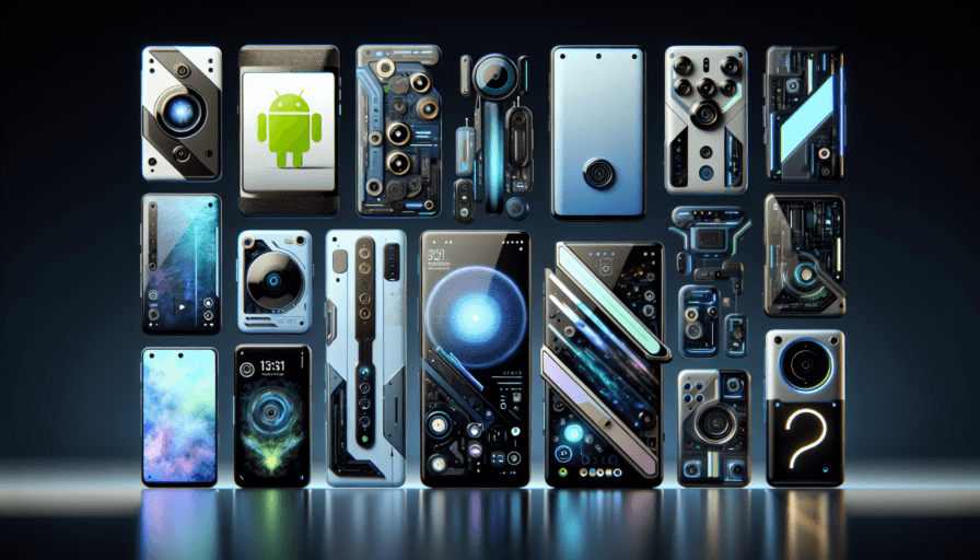Móviles Android con diseño innovador y características únicas