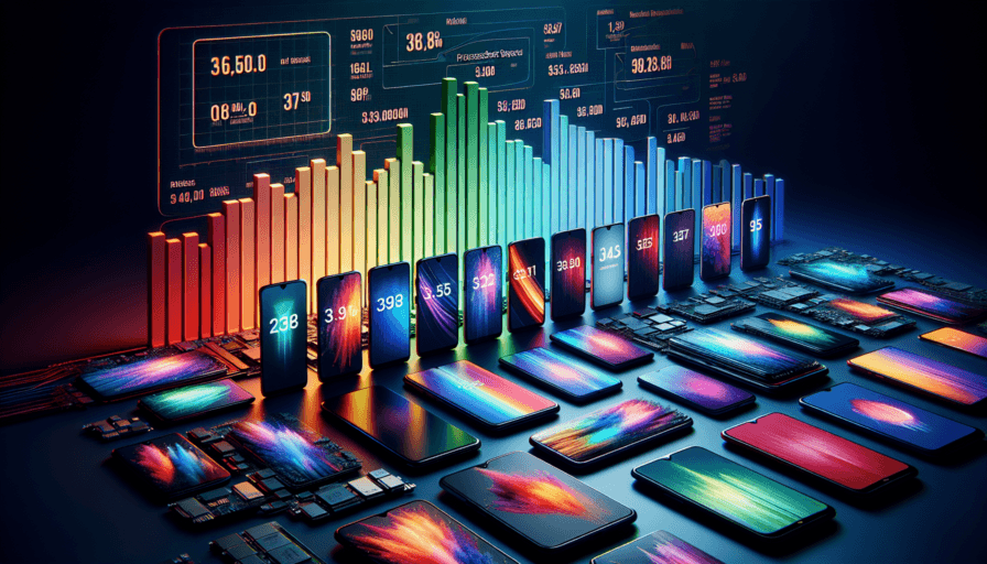 Comparativa de smartphones con Android según rendimiento