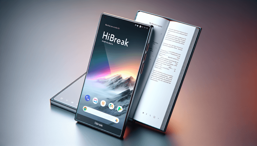 Bigme HiBreak: El móvil Android con pantalla e-ink que amarás